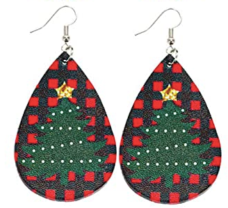 Green Tree Earrings - Keene's