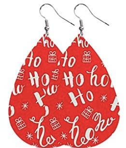 Ho Ho Ho Christmas Earrings - Keene's