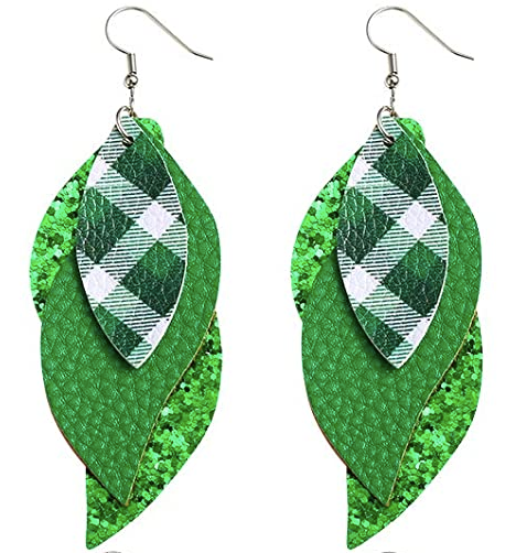 St. Patrick's Day Tiered Earrings #2 - Keene's