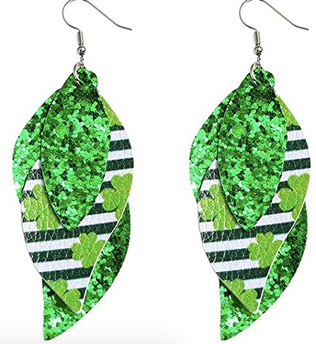 St. Patrick's Day Tiered Earrings #8 - Keene's