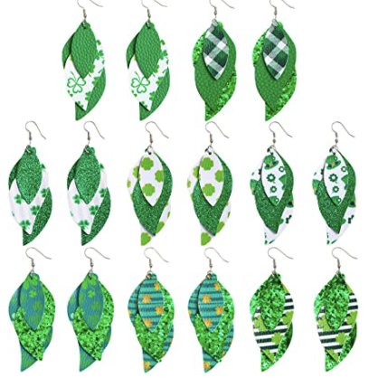 St. Patrick's Day Tiered Earrings #6 - Keene's