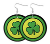St. Patrick's Day Round Shamrock - Keene's