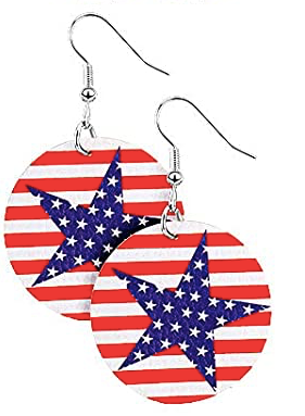 American Earrings (20 Different Designs) - Keene's