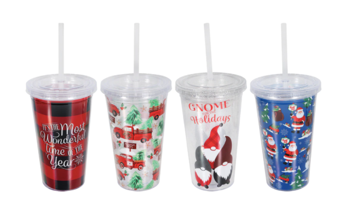 Holiday Tumbler With Surprise Legging - Keene's
