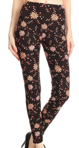 Floral Leggings OS - PX1828J