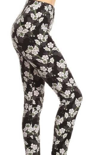 Floral Legging EPS. LDEX-R918