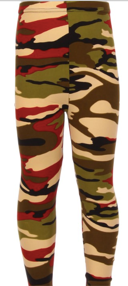 Camo Kids Leggings KL-N350