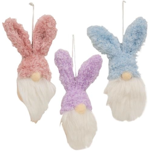 Fuzzy Bunny Gnomes (3 Pack)