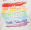 All You Need Is Love Short Sleeve PS Top -  Plus Size - Keene's