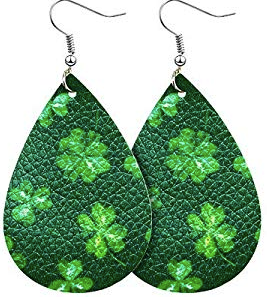 St. Patrick's Day Earrings - Shamrock Small - Keene's