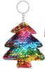 Sequin Keychain - Rainbow Tree - Keene's