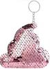 Sequin Keychain - Pink Poo - Keene's