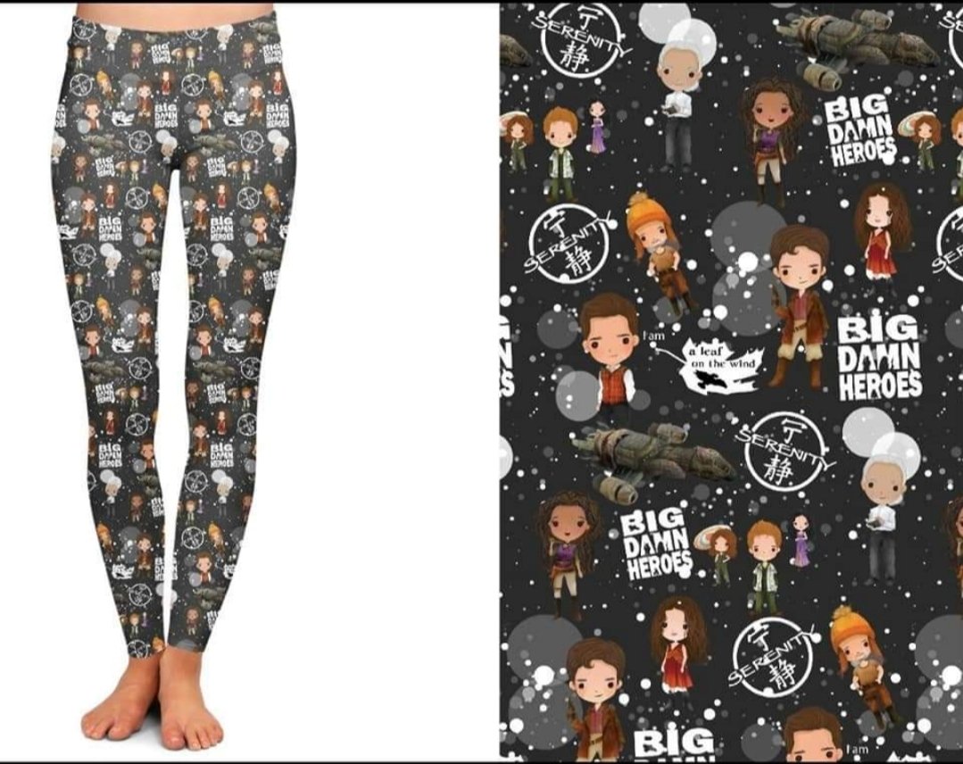 Firefly/Serenity leggings no pockets