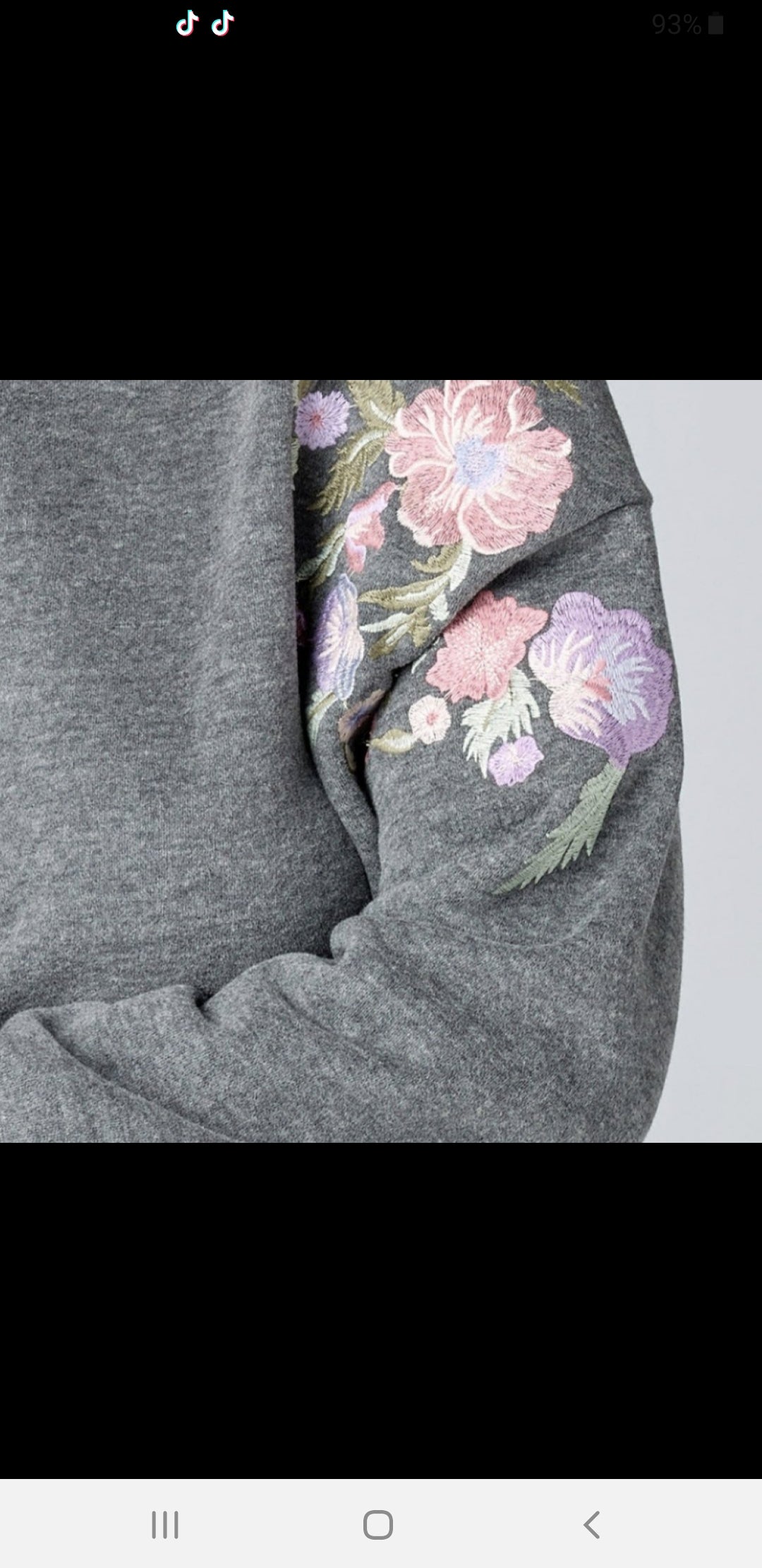 Embroidered Sweatshirt - Keene's