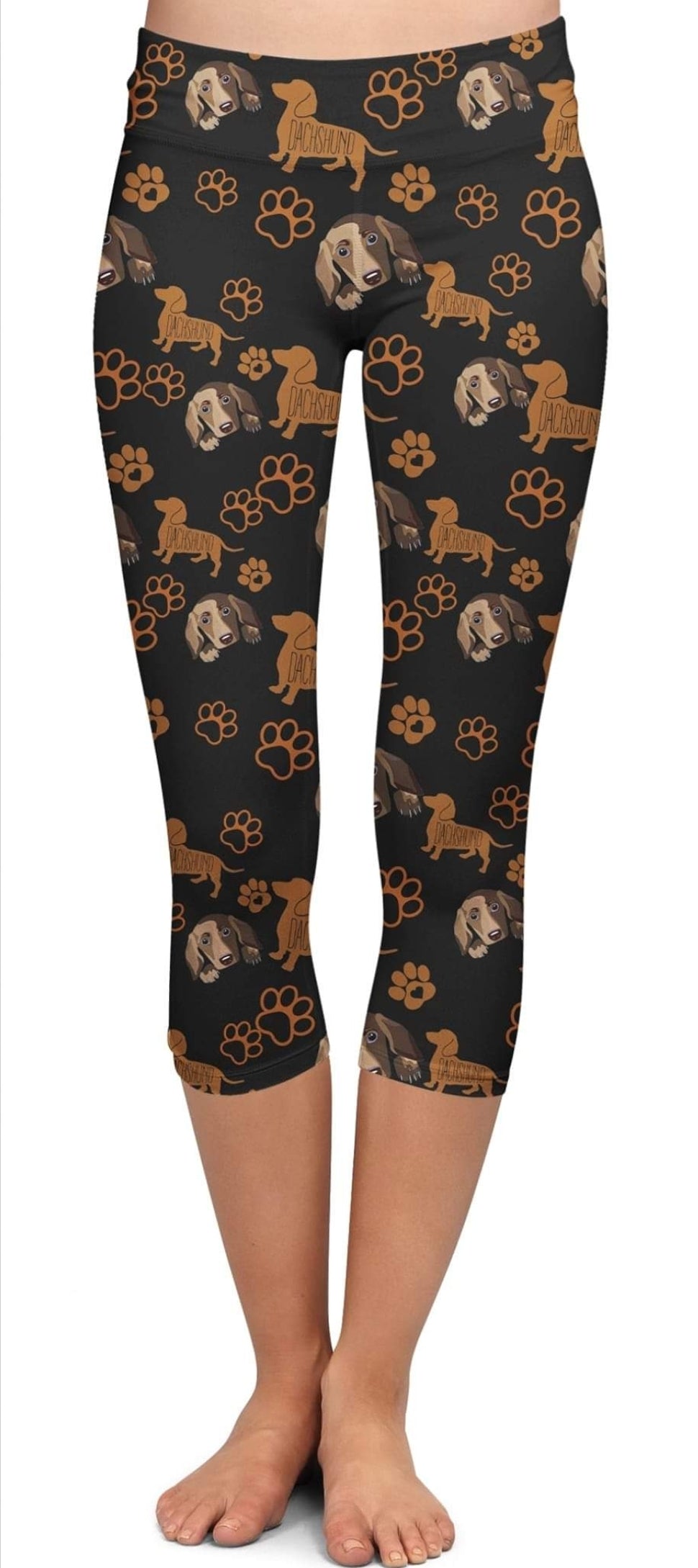 Weiner Dog Leggings, Capris, Lounge Pants, and Joggers