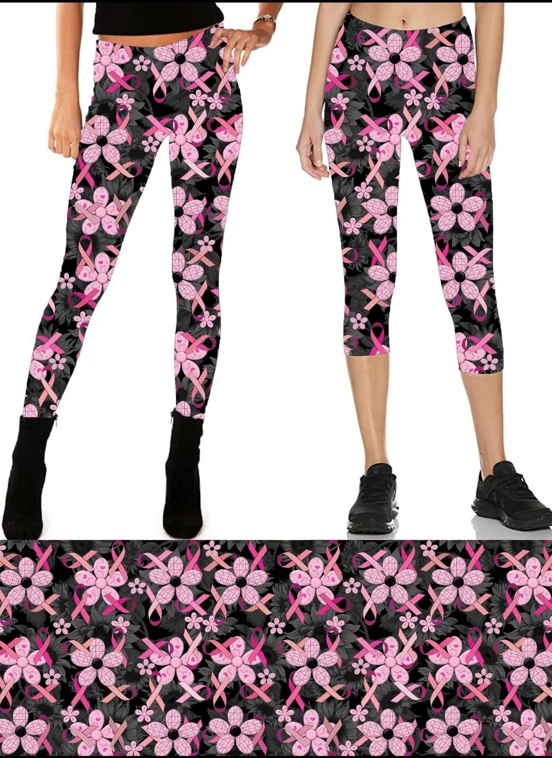 Pink Warrior Capris, Lounge Pants, Joggers and Shorts