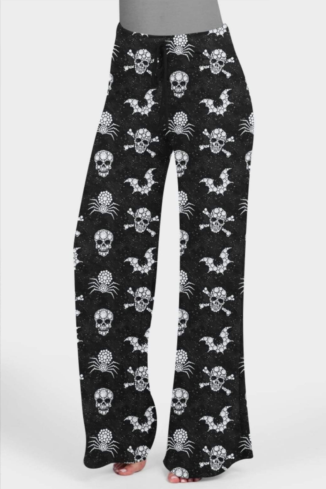 Diamond Skulls leggings, capris,  joggers, and Skorts