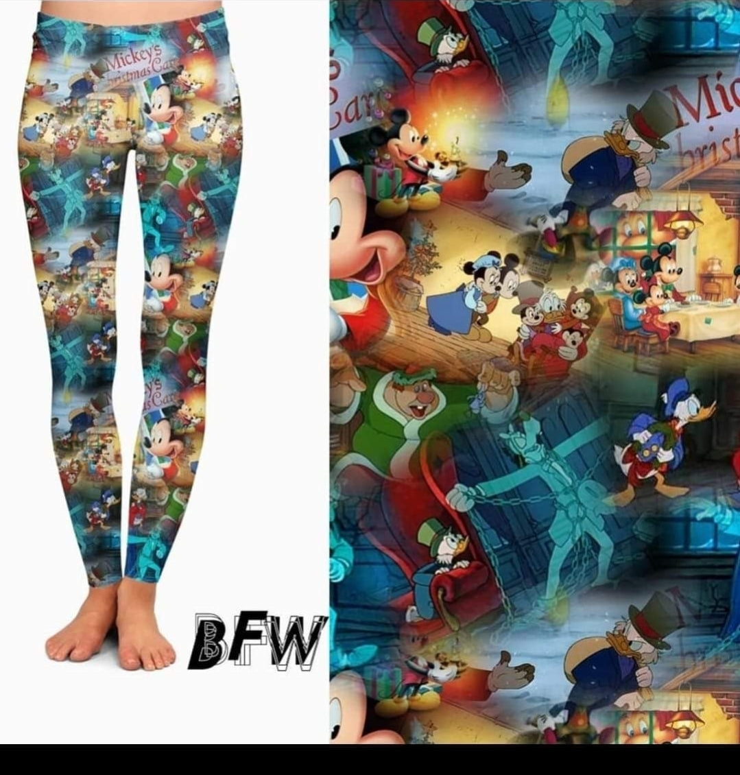 Christmas Carol Leggings, loungers and joggers