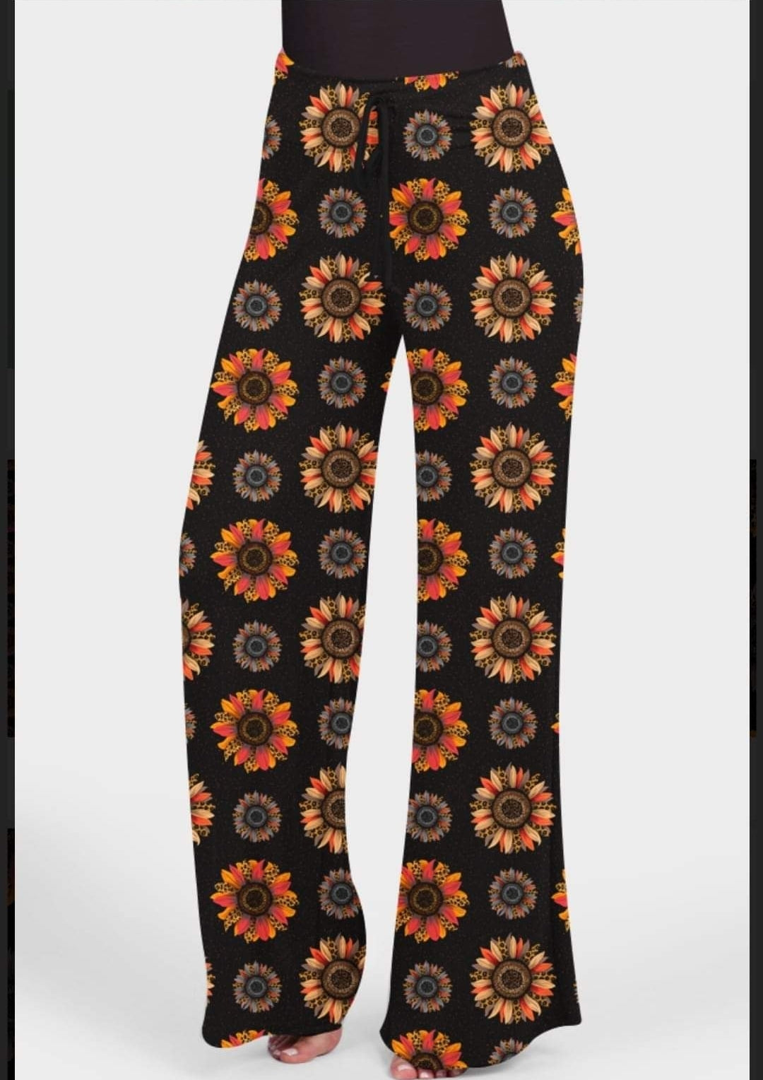 Autumn Sunflowers leggings and lounge pants