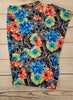 Exotic Flower Leggings with Pockets