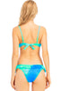 Tie-Dye Ruffled Bikini Set