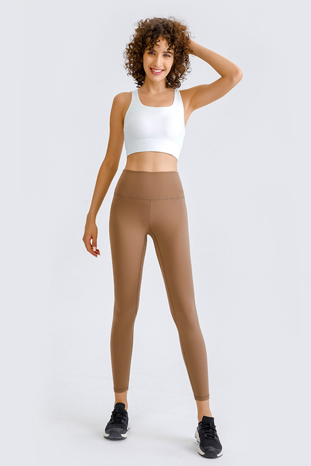 Cross Back Yoga Crop Top - Keene's