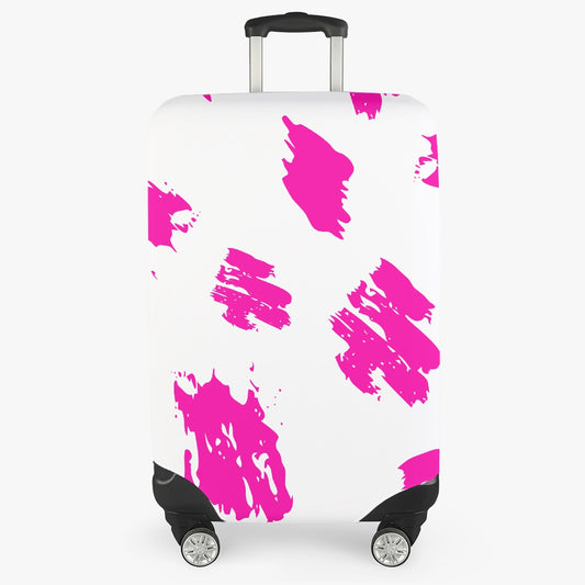 Pink Luggage Cover