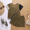 Boys Color Block Tee and Shorts Set - Keene's