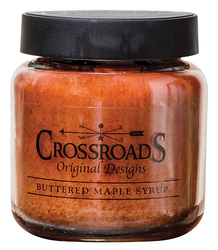 Buttered Maple Syrup Jar Candle - 16 OZ - Keene's