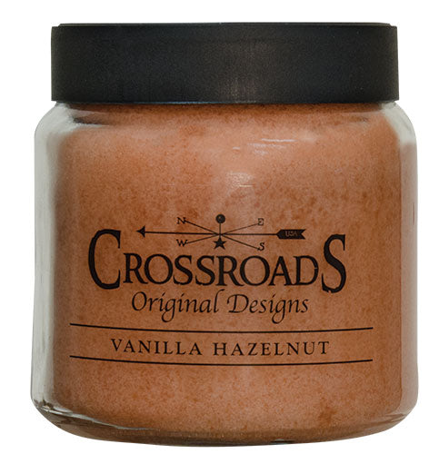 Vanilla Hazlenut Jar Candle - 16 OZ - Keene's