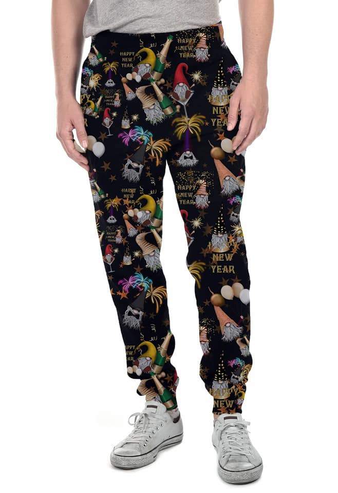 New Years Gnomes Leggings, Lounge Pants and Joggers