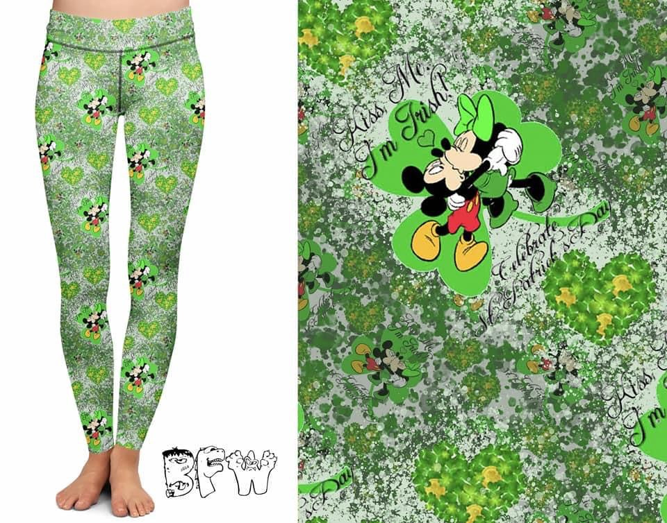 “Mouse Kiss” Leggings, capris, lounge pants and joggers