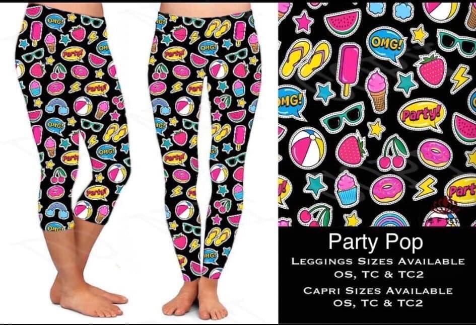 Party Pop Leggings with pockets