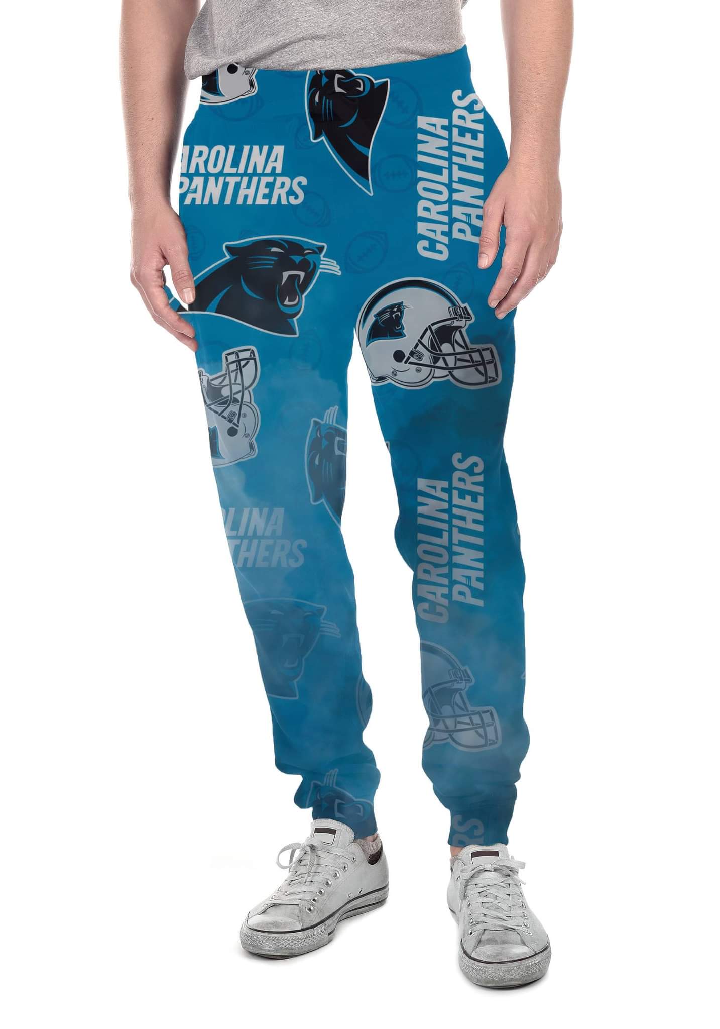 Carolina Football smoke print leggings with pockets