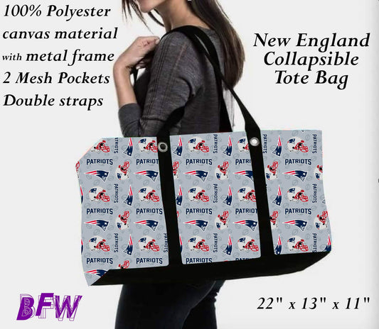 New England large tote with 2 inside mesh pockets