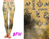 New Orleans Football Leggings with pockets and unisex jogger